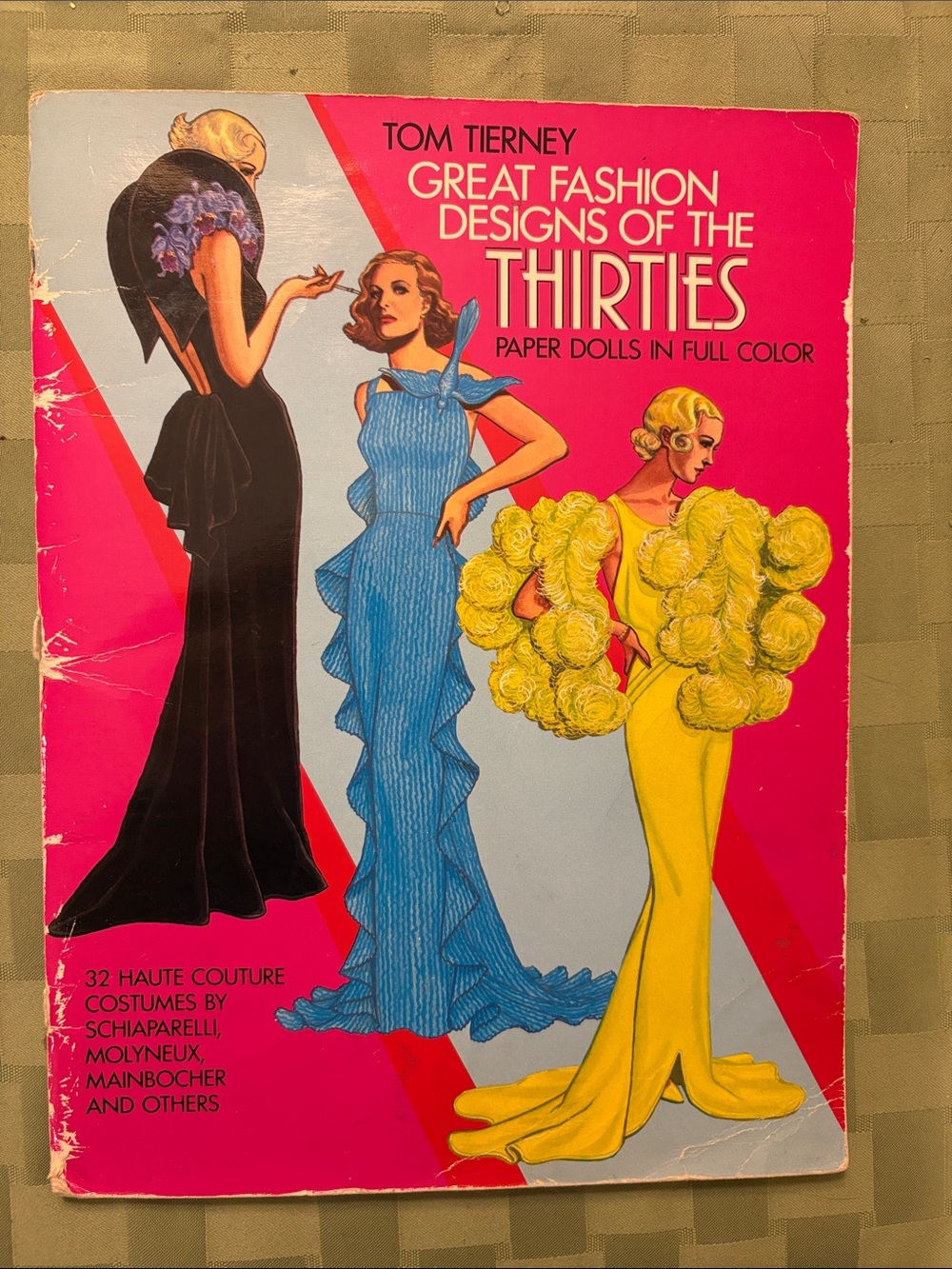 Great Fashion Designs of the 30’s Paper Dolls Book